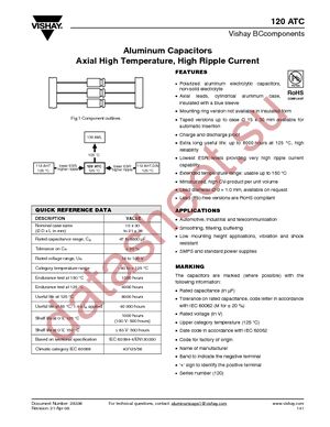 MAL212019331E3 datasheet  